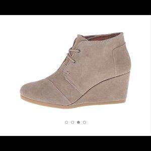 Tom’s Desert Wedge Bootie